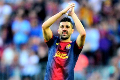 david villa del barcellona