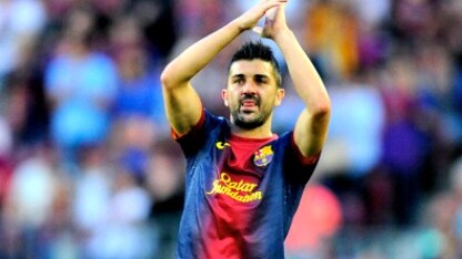 david villa del barcellona