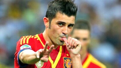 david villa del barcellona