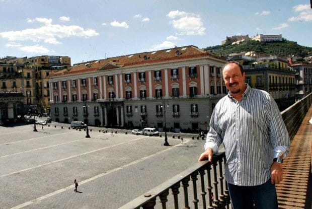 rafa benitez a napoli