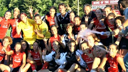 festeggiamenti dell'ac seattle