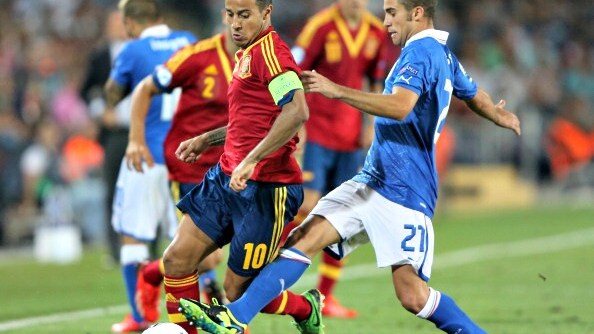thiago alcantara in azione