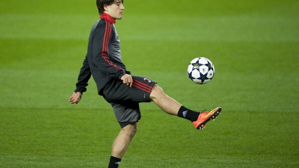 bojan krkic con la maglia del milan