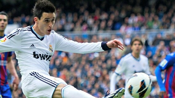 l'esterno sinistro del real madrid
