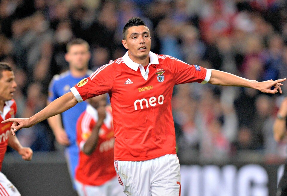 oscar cardozo del benfica