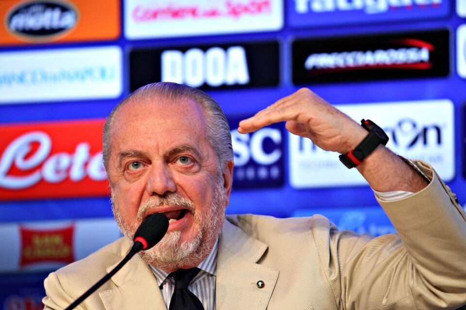 aurelio de laurentiis che parla