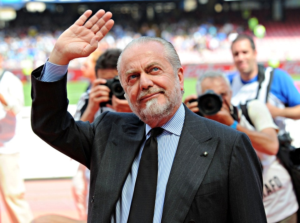 il presidente azzurro