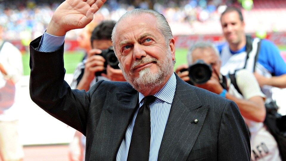 il presidente azzurro