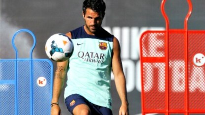 cesc fabregas al palleggio
