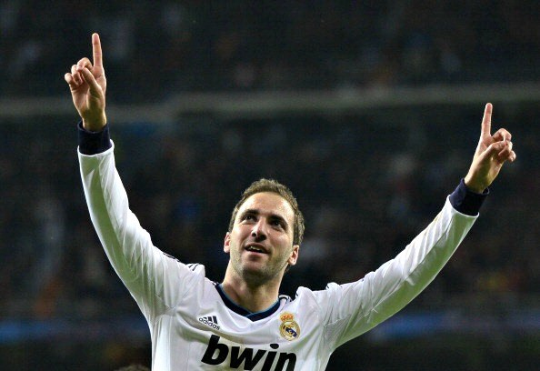 higuain del real madrid