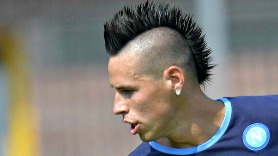marek hamsik del napoli a dimaro