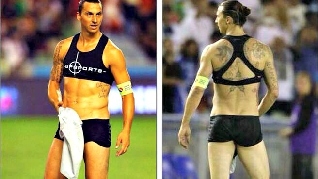 il bikini di ibrahimovic