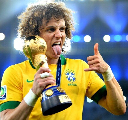 david luis festeggia in confederations cup