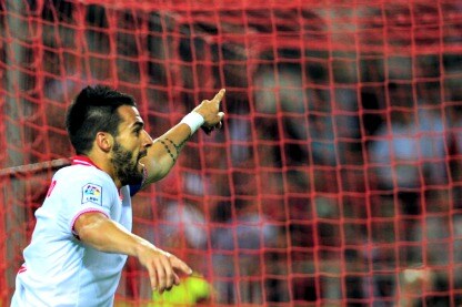 negredo dopo un gol