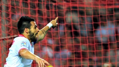 negredo dopo un gol
