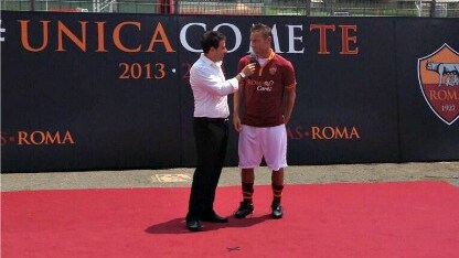 francesco totti dice addio