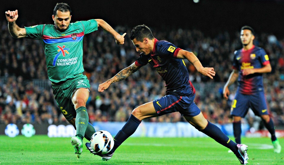 Cristian Tello in azione