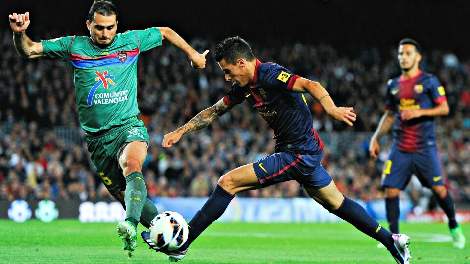 Cristian Tello in azione