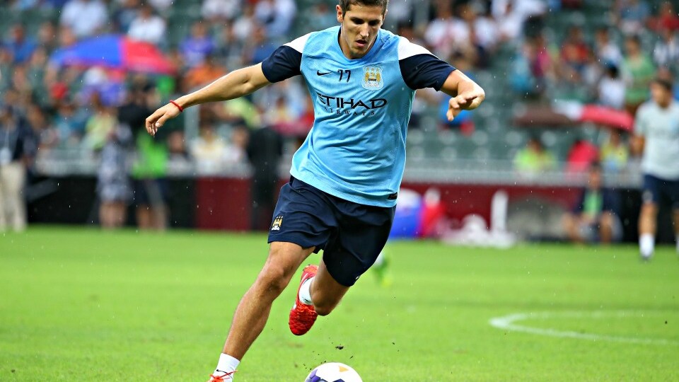 jovetic in azione col city