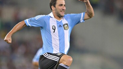 gonzalo higuain del napoli