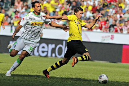robert lewandowski azione