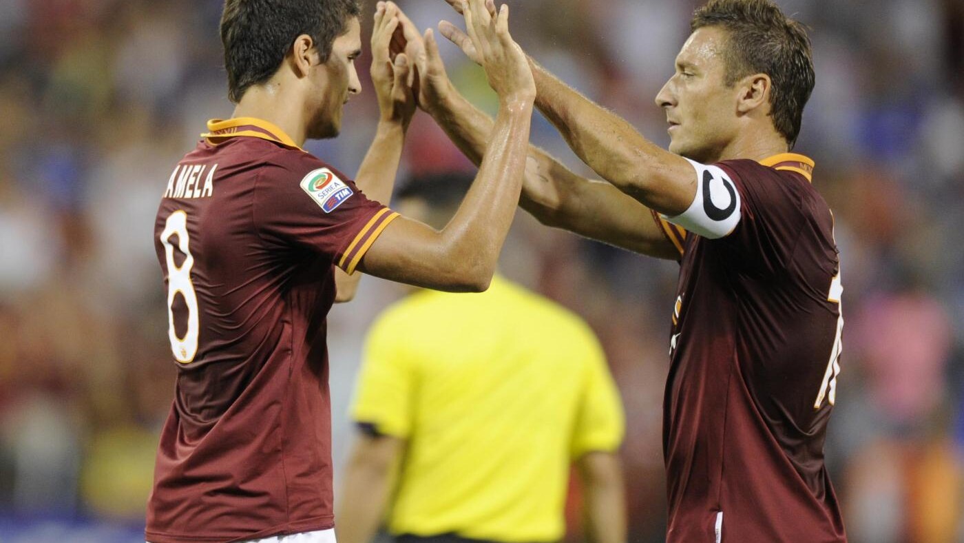 lamela totti contro paulinho dionisi
