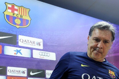 martino allenatore del barcellona