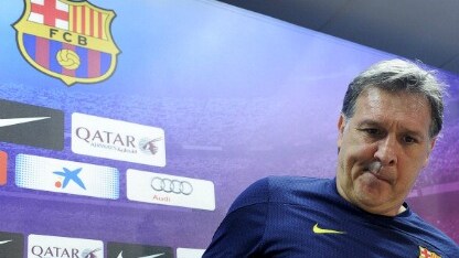martino allenatore del barcellona