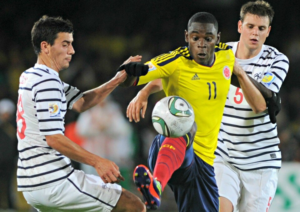 duvan zapata con la colombia