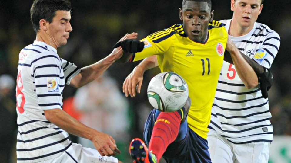 duvan zapata con la colombia