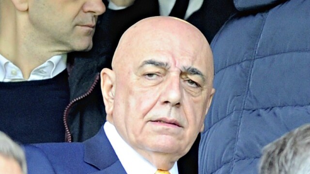 adriano galliani in tribuna