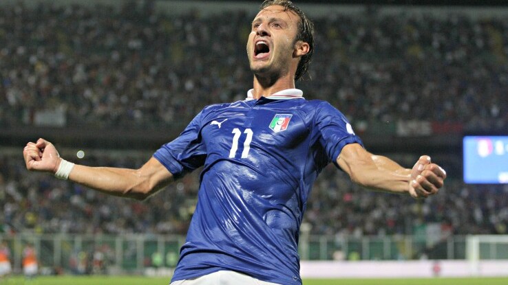 gilardino in gol in Nazionale