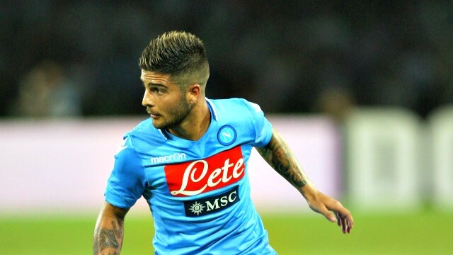 lorenzo insigne durante un match