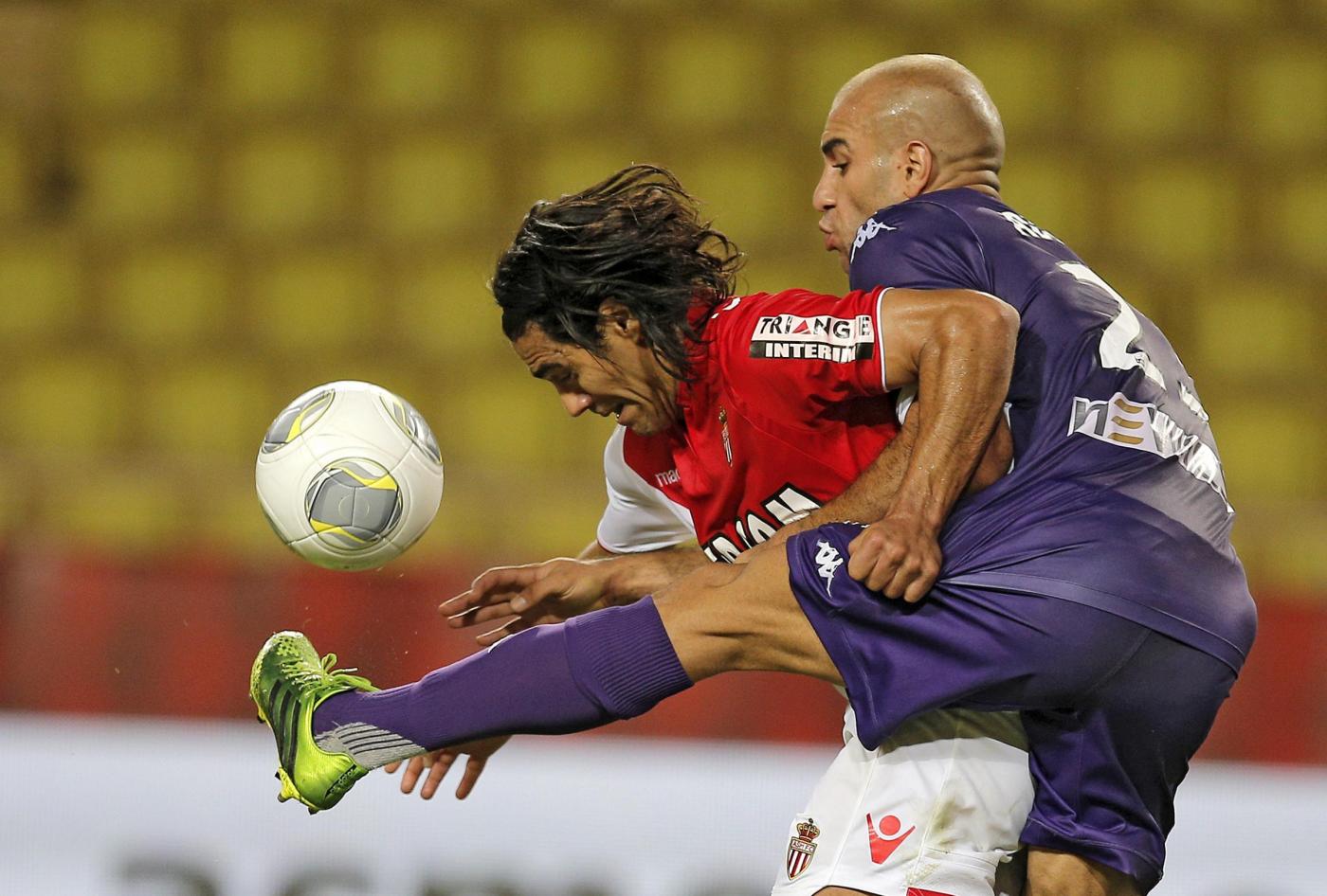 Monaco-Lorient 1-0, Falcao riporta al comando Ranieri