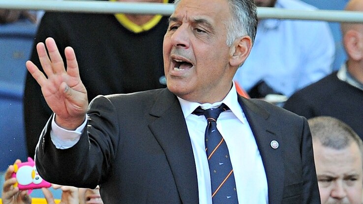 james pallotta in tribuna allo stadio