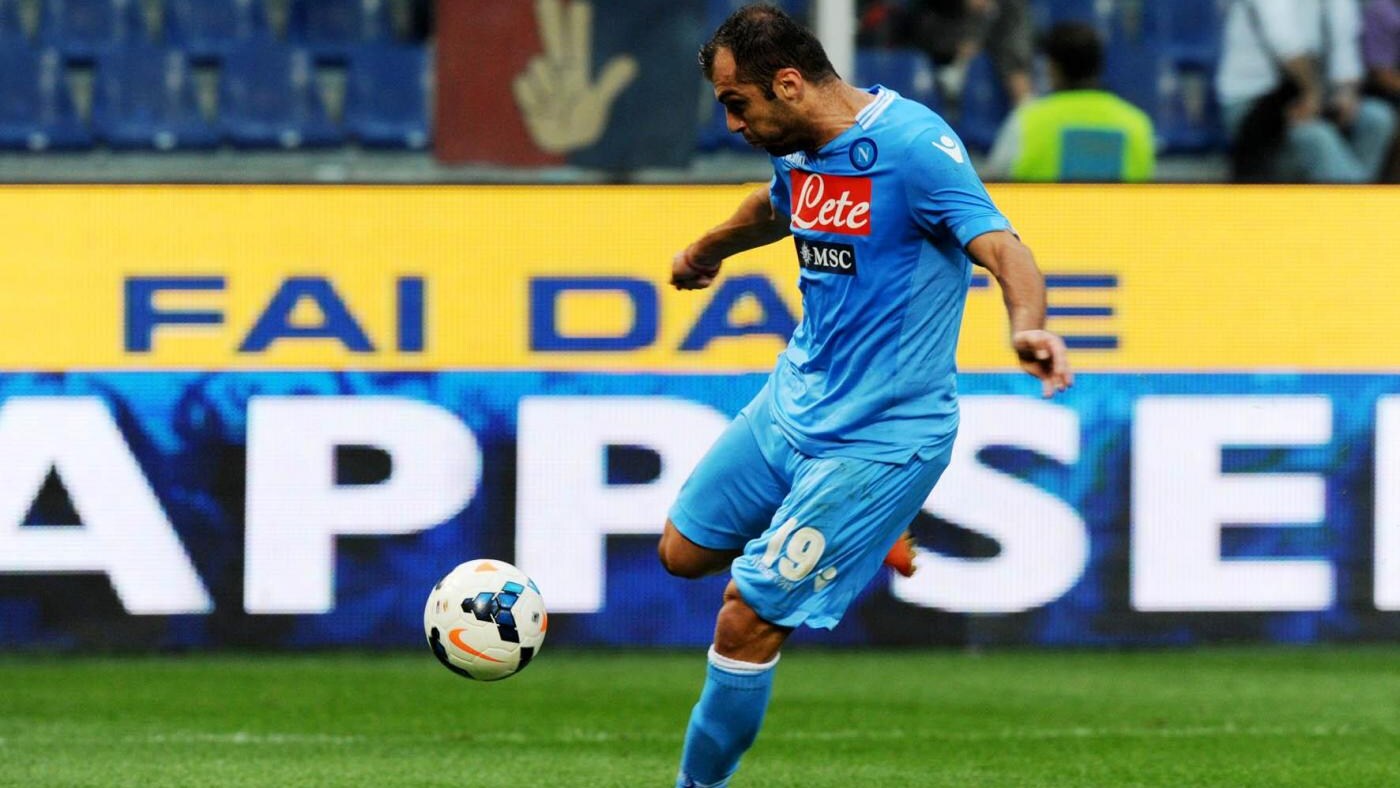 genoa-napoli 0-2, doppietta del macedone