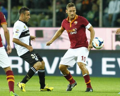 parma roma totti