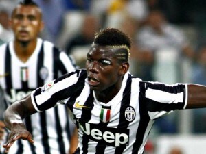 paul pogba durante la supercoppa