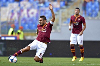 totti in azione