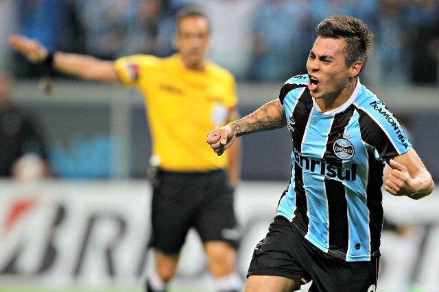 edu vargas dopo un gol