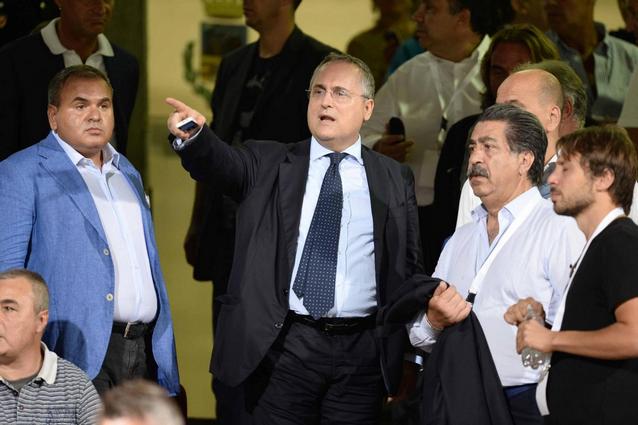 il patron della Lazio