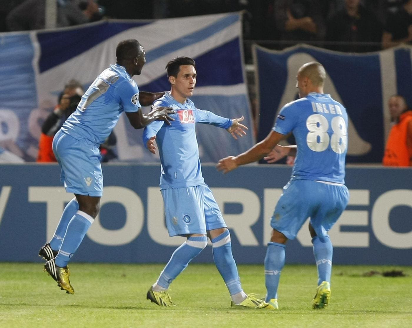 Marsiglia-Napoli 1-2, Callejon: "Ora in Champions dobbiamo sempre vincere"