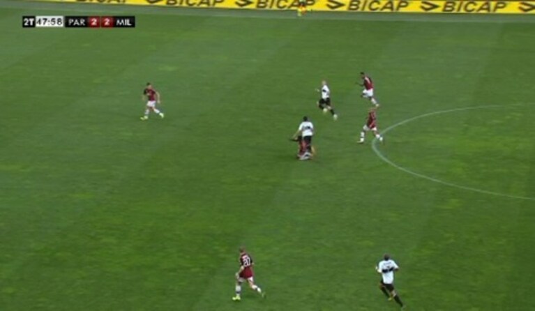parma milan fallo