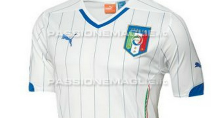 seconda maglia italia mondiali 2014 parte alta