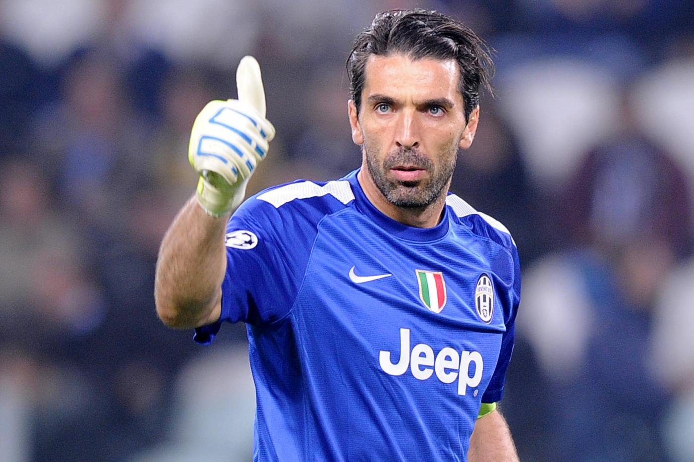 buffon in juve-real madrid