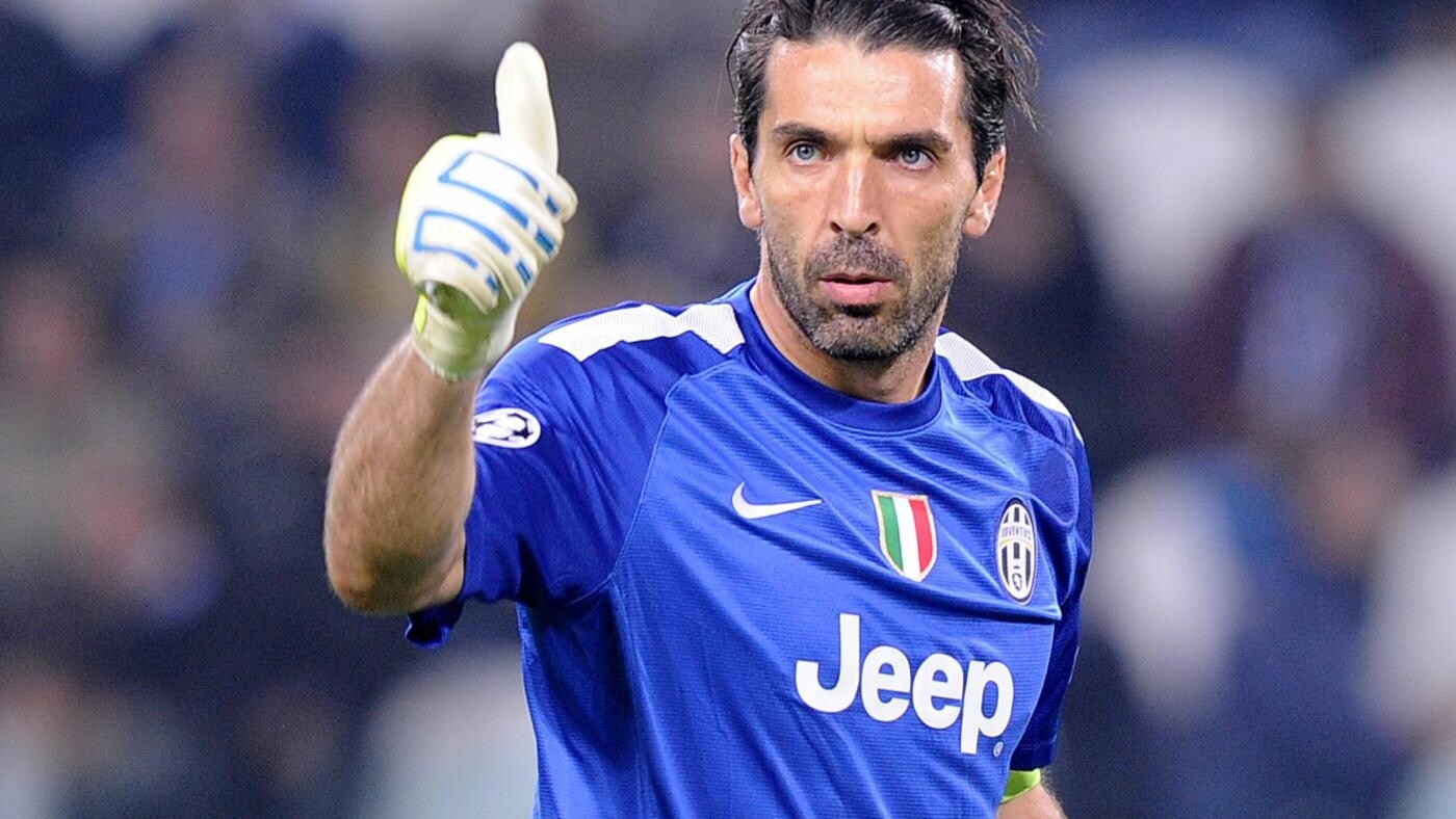 buffon in juve-real madrid