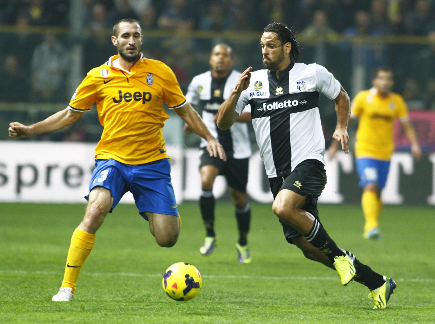 Infortunio per Chiellini, salterà Juventus-Napoli