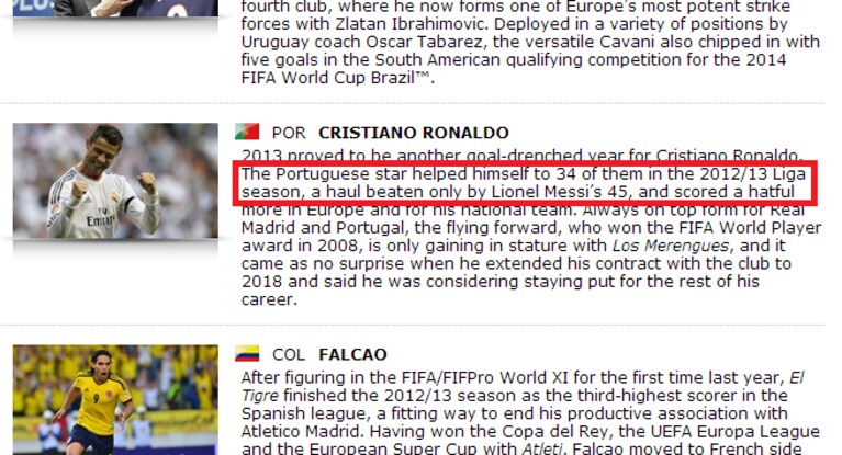 fifa e pallone d'oro
