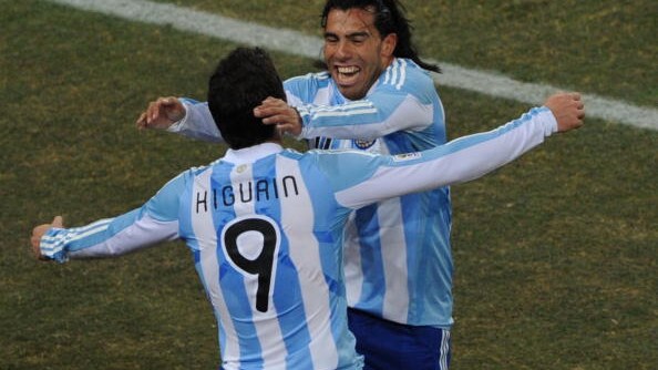 Higuain Tevez argentina