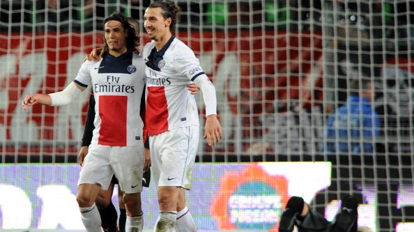 cavani ibrahimovic psg